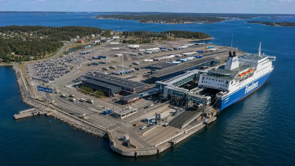 Puerto de ferry de Kapellskär