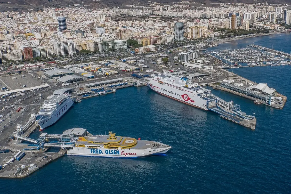 Puerto de ferry de Las Palmas